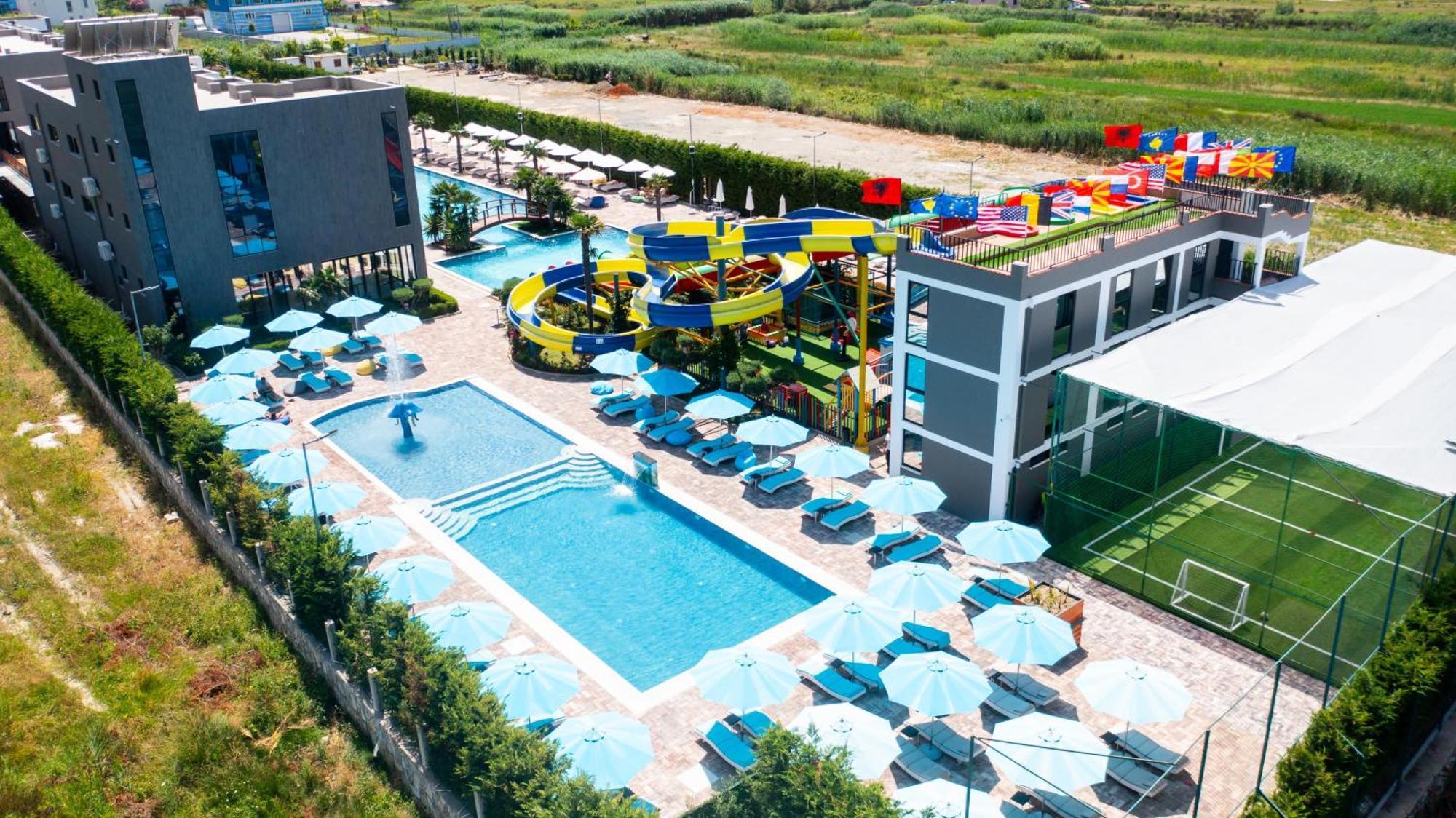 Nuevo Deluxe Hotel Shëngjin Eksteriør billede